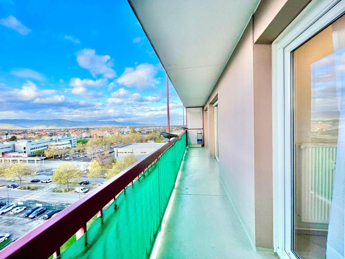 Apartament Colmar - La Cigogne - Balcon - Vue Degagee - Netflix - Wifi Fibre - Parking Gratuit - Quartier Populaire Zewnętrze zdjęcie