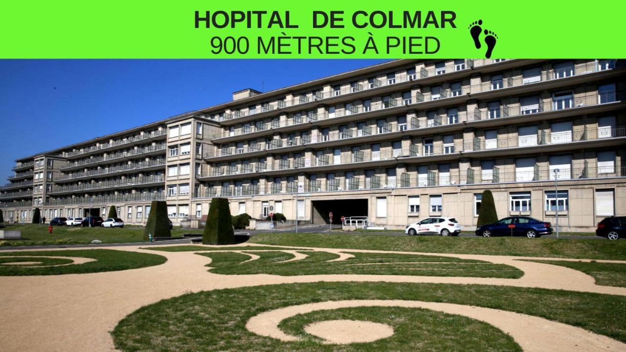 Apartament Colmar - La Cigogne - Balcon - Vue Degagee - Netflix - Wifi Fibre - Parking Gratuit - Quartier Populaire Zewnętrze zdjęcie